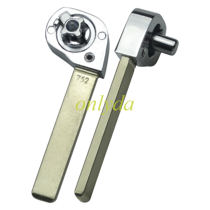 For Hyundai  remote key blank with badge , pls choose button