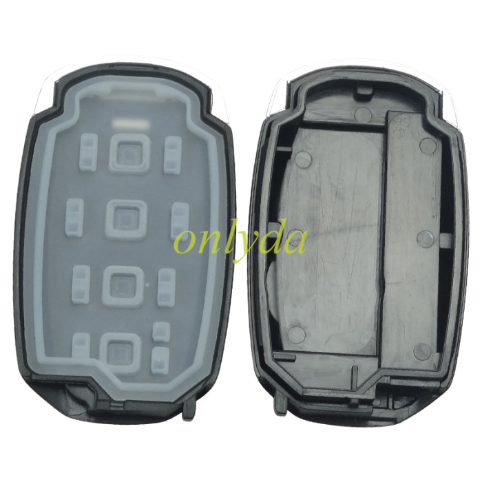For Hyundai  remote key blank without battery clamp ,with badge , pls choose button