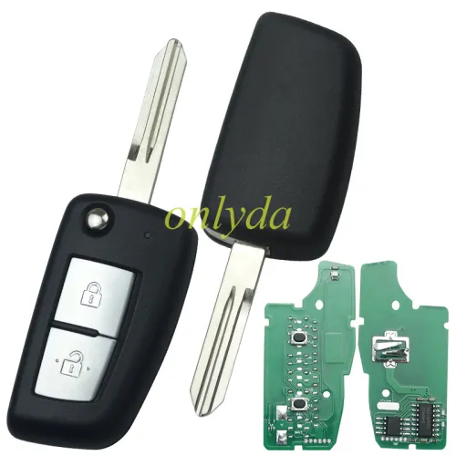 AFTERMARKET 2 button remote  key for Nissan with 434mhz  with 46 chip