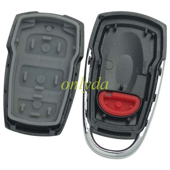 For Hyundai 3/3+1 button remote key shell , pls choose button