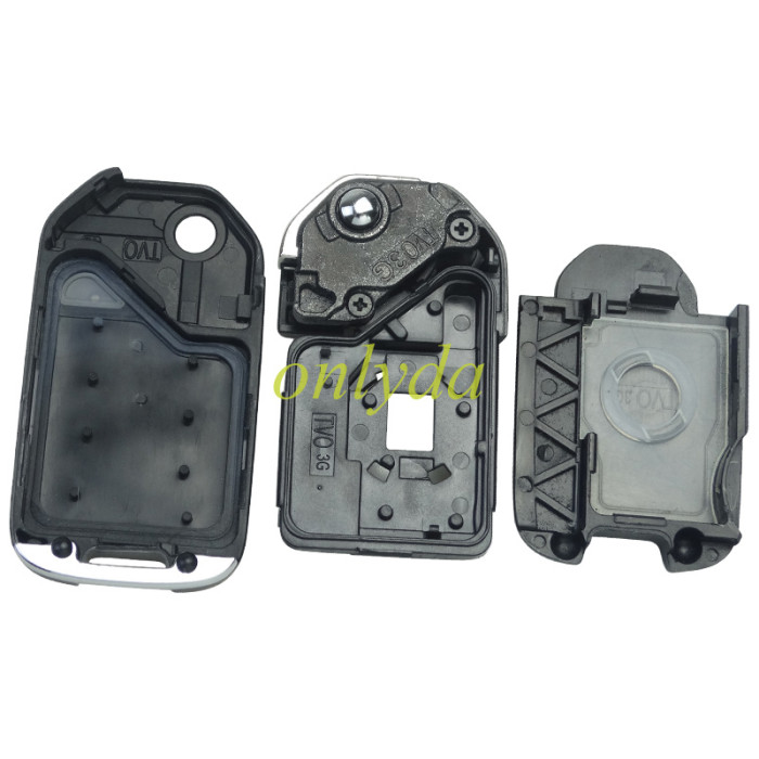 original Honda 2 button remote key  DRIVER 1 with PCF7961X (Hitag3)  47 chip-434mhz  Model: Honda G 95% new