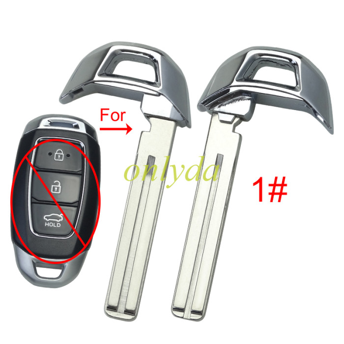 For Hyundai emergency key blade, pls choose model
