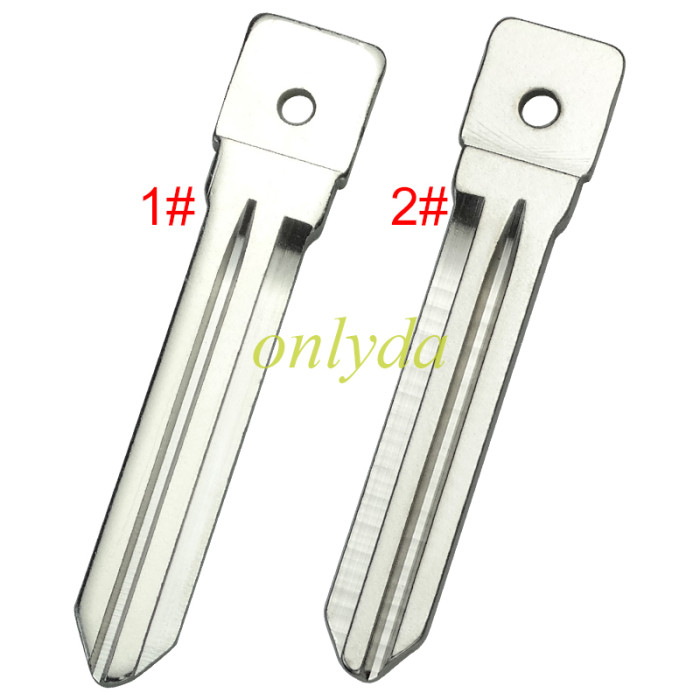 Super Stronger GTL shell  hyundai transponder key blank with HYN14/HYN14R blade,can put TPX long chip , pls choose blade