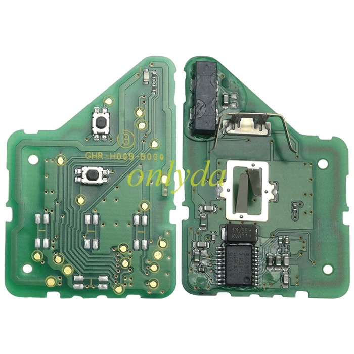 original Honda 2 button remote key  DRIVER 1 with PCF7961X (Hitag3)  47 chip-434mhz  Model: Honda G 95% new