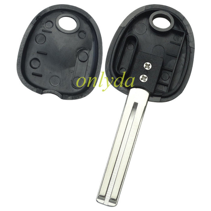 For Hyundai transponder key shell with balde have chip solt ,without badge , pls choose blade