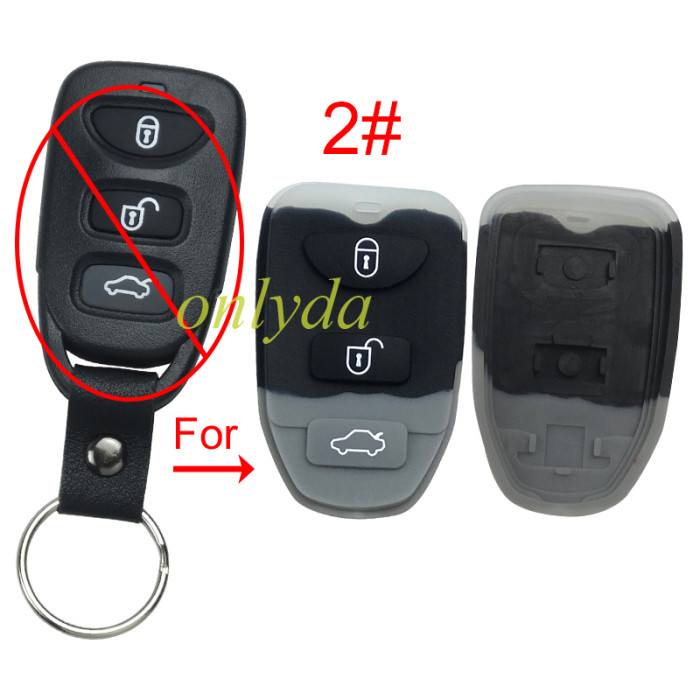 For Hyundai  remote key  pad， pls choose model