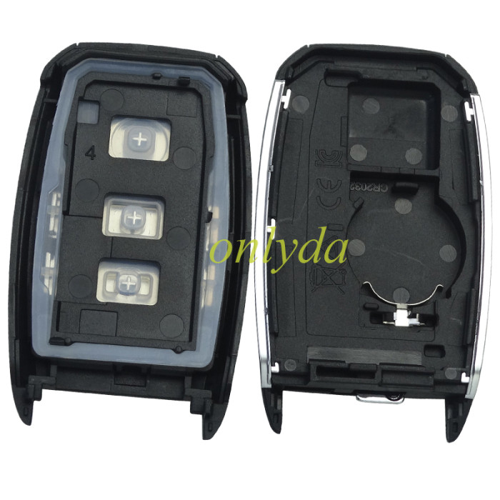 For Kia remote key shell without badeg place, pls choose the button