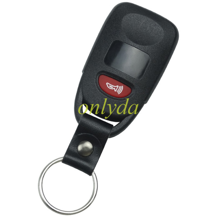 For Hyundai 2+1 button remote key blank with battery holder without badge