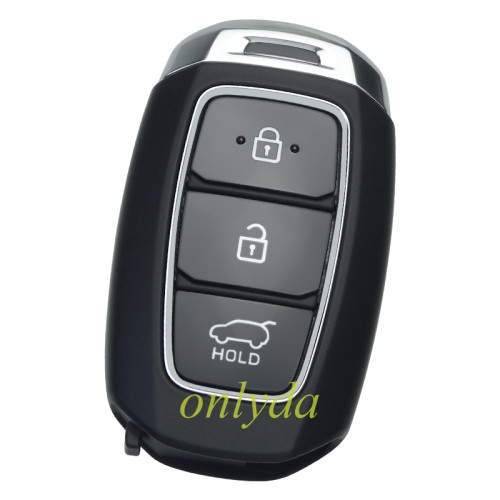 original Hyundai Santa Fe 2018 Genuine  3 button  Keyless remote key with 434mhz with 47 chip   95440-S1100 FCC ID: TQ8-F0B-4F19   OEM PCB+aftermarket shell