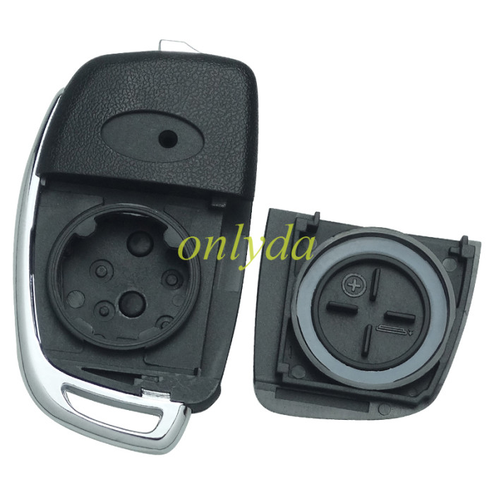 For Hyundai  remote key blank with badge ，With screws on the back，with HY22 blade,please choose the button