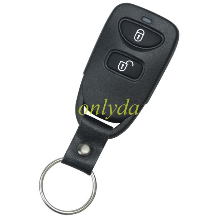 For Hyundai 2+1 button remote key blank with battery holder without badge
