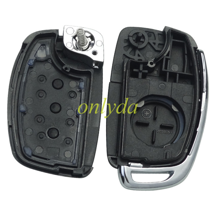 For Hyundai  remote key blank with badge ，With screws on the back,with HY20 left blade ,please choose the button