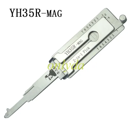 Lishi YH35R decoder  together  2 in 1 used for Yamaha motorcycle