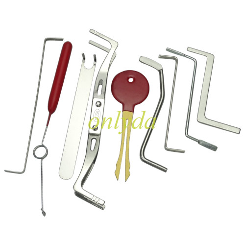 Goso CHAMPION SERIES （House lock and car lock)stainless  PICK SET 29-IN-ONE