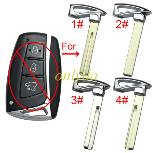 For Hyundai key blade, pls choose blade