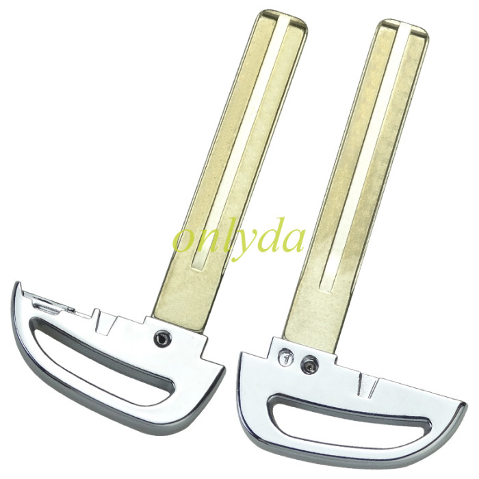 For Hyundai  remote key blank with battery clip with badge , pls choose button