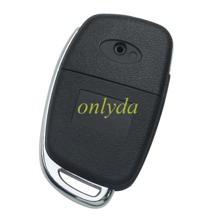 For Hyundai  remote key blank with badge,with HY134 blade,please choose the button