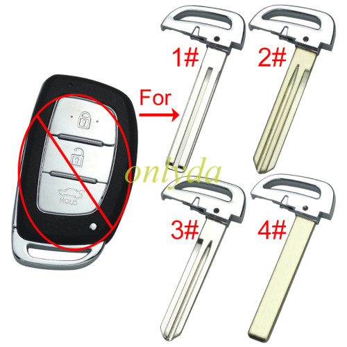 For Hyundai key blade, pls choose blade