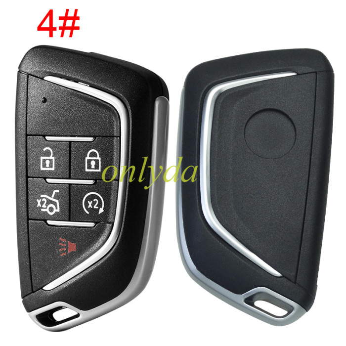 For Chevrolet modified 2/3/3+1/4+1/remote key blank with round badge place,(pls choose button )