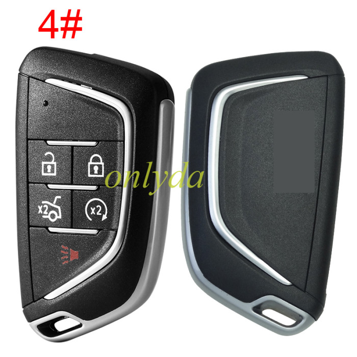 For Chevrolet modified 2/3/3+1/4+1/remote key blank with cross badge place,(pls choose button )
