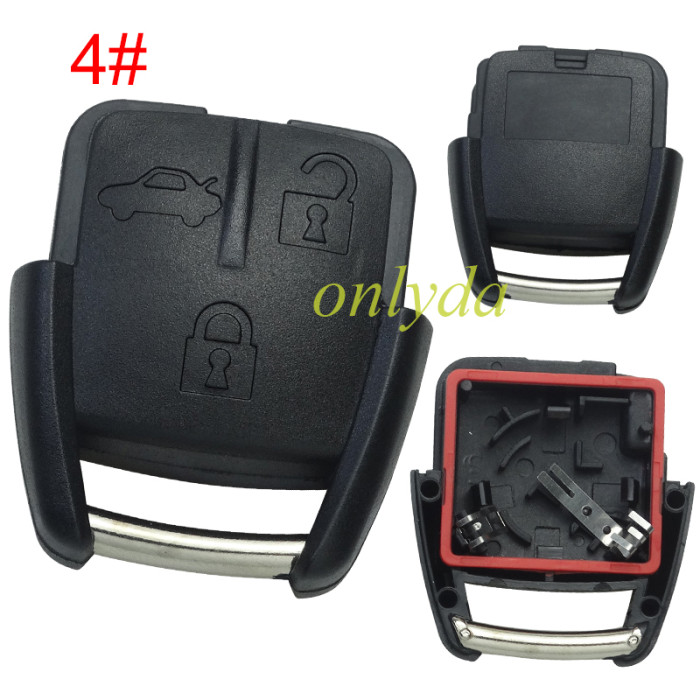 For Chevrolet remote shell with battery holder， pls choose the button