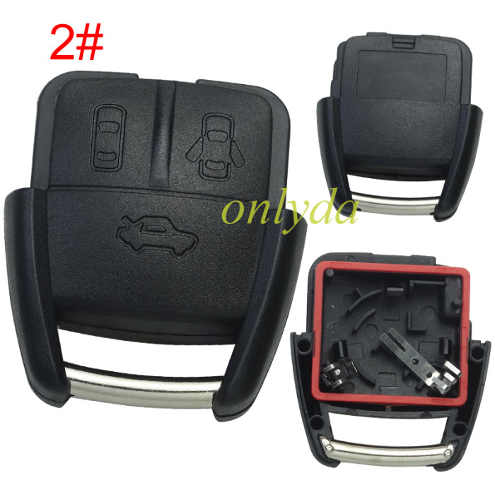 For Chevrolet remote shell with battery holder， pls choose the button