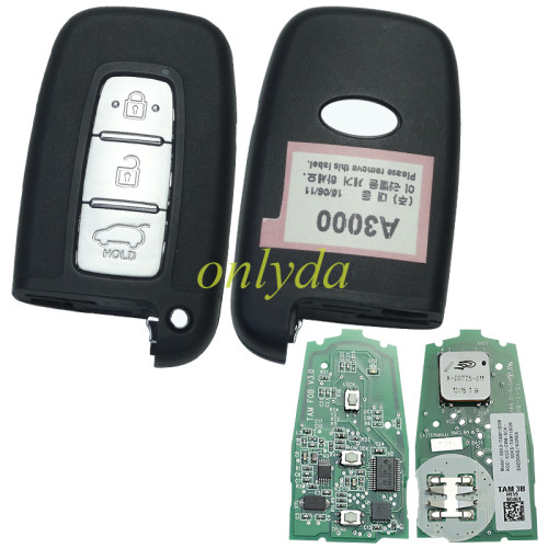 Genuine Smart Key for KIA Ray 2010  433MHz 95440A3000 PN :95440-A3000 chip 8A