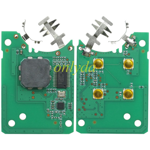 Keyless card for Renault Megane IV with 4button  HITAG AES 4A  chip -434mhz CMIIT ID:2014DJ3371  Espace V Megane IV 2016+ Renault Megane4  2016+  Renault Talisman  2016+ Renault Espace 5  2015+  Renault Kadjar without Badge