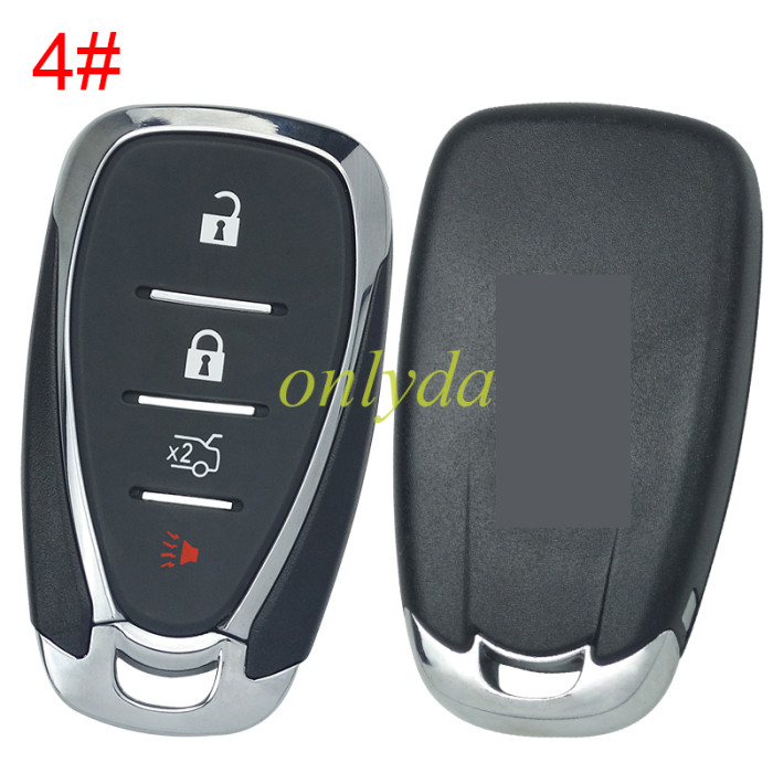 For Chevrolet  remote key blank with cross badge place, pls choose the button