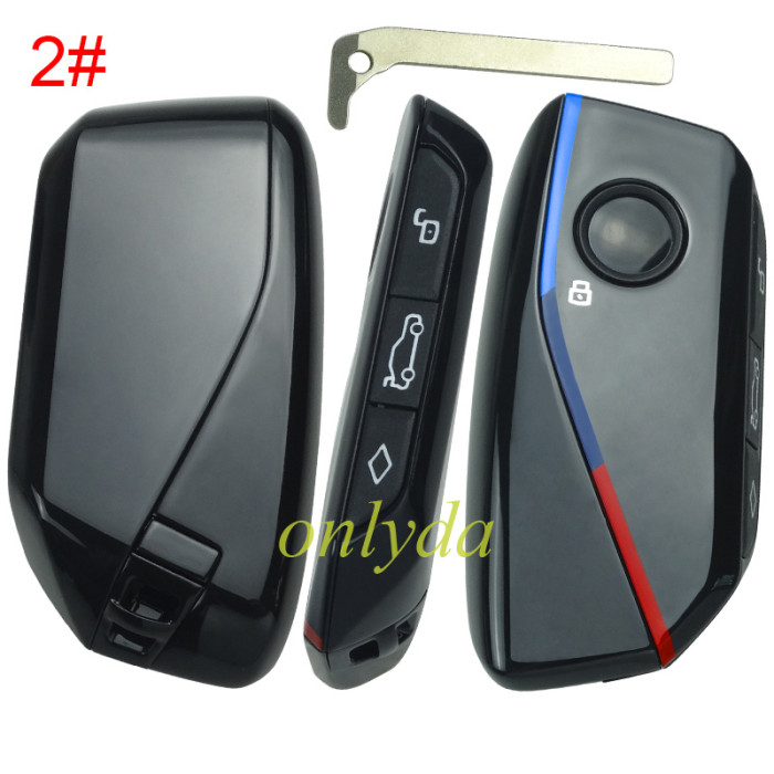 【Hotest 】For BMW Modified NEW style remote key shell with 4button, pls choose the model