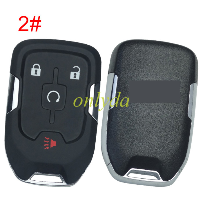 For Chevrolet  remote key blank with cross badge place, pls choose the button