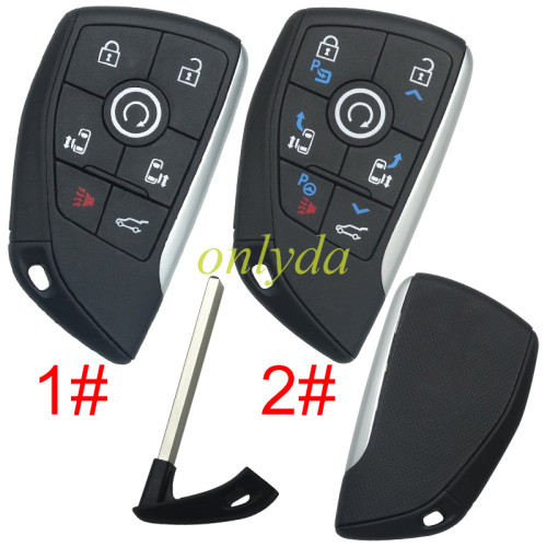 For Chevrolet Buick GM remote key  shell without badge place(please choose button)