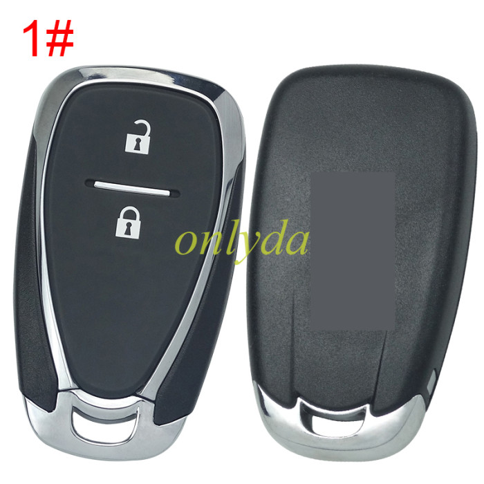 For Chevrolet  remote key blank with cross badge place, pls choose the button
