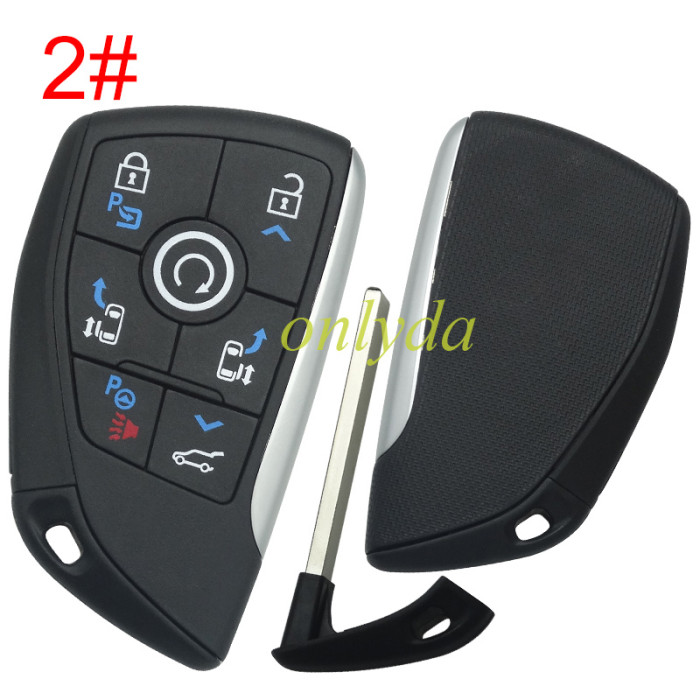 For Chevrolet Buick GM remote key  shell without badge place(please choose button)