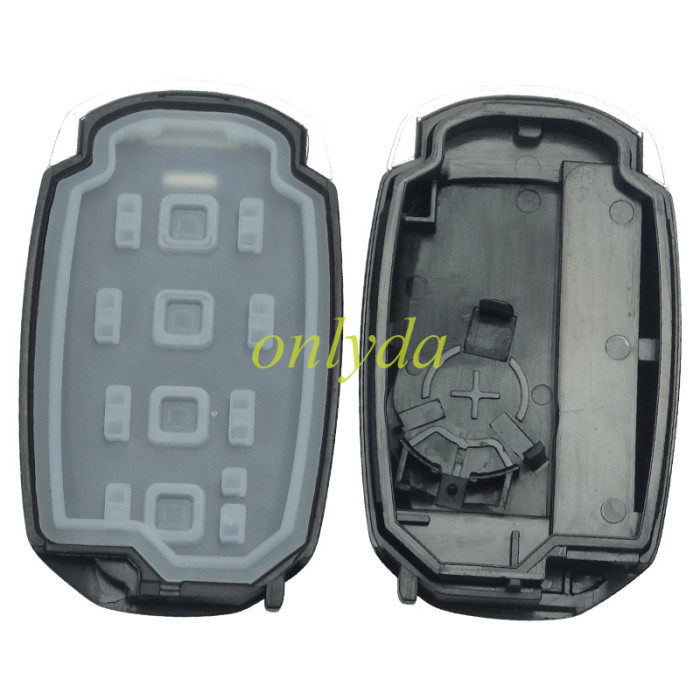For Hyundai  remote key blank with badge , pls choose button