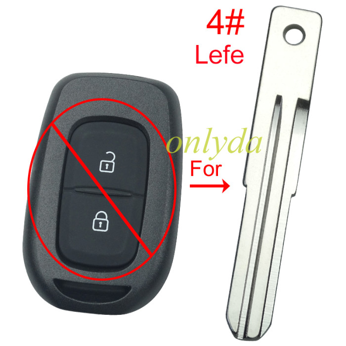For Renault remote key blade , please choose model
