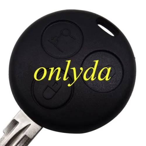 free shipping 10pcs/lot for Benz 3 button remote key blank