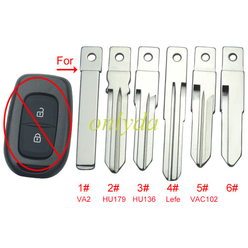 For remote key blade , please choose it