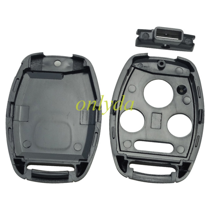 free shipping 10pcs/lot for Benz remote key shell  Honda  button remote key blank (no chip slot place)