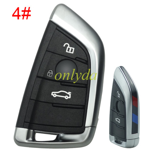 free shipping 10pcs/lot BMW  remote key shell with blade