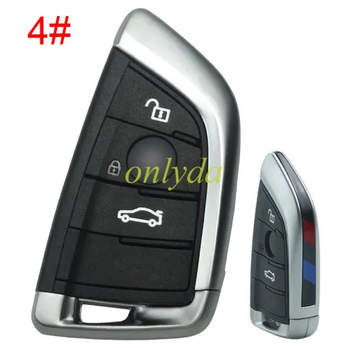 free shipping 10pcs/lot BMW  remote key shell with blade