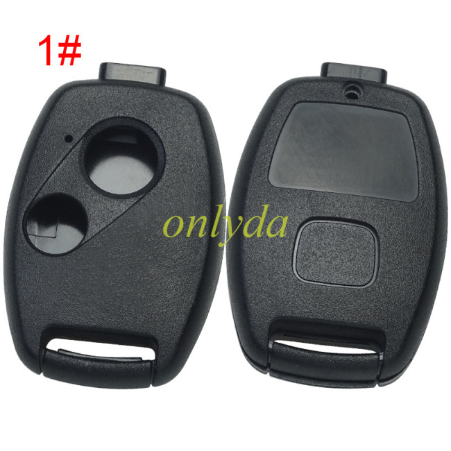 free shipping 10pcs/lot for Benz remote key shell  Honda  button remote key blank (no chip slot place)