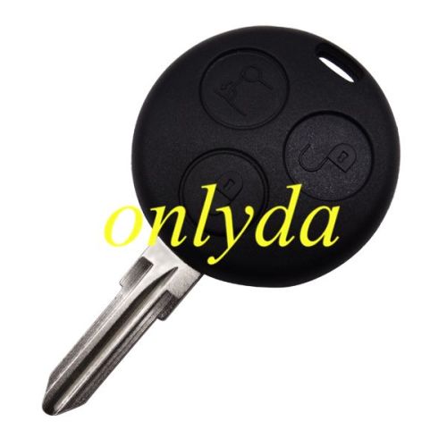 free shipping 10pcs/lot for Benz 3 button remote key blank