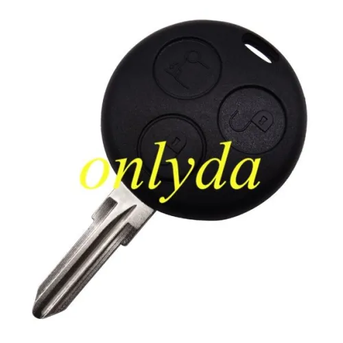 free shipping 10pcs/lot for Benz 3 button remote key blank