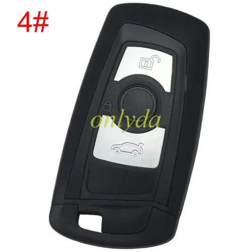 free shipping 10pcs/lot for Benz remote key shell  for BMW 3 button remote key blank with blade
