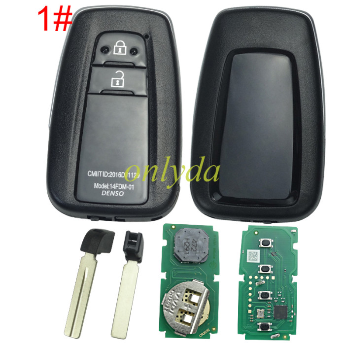 Xhorse XSTO01EN TOY.T for Toyota XM38 Smart Key with Key Shell Support 4D 8A 4A chip for Toyota Lexus pls choose key case style