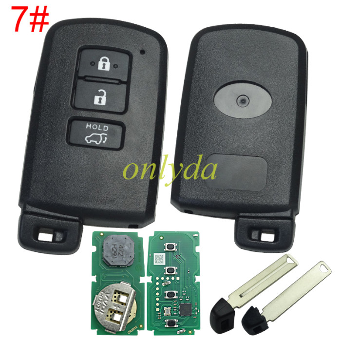 Xhorse XSTO01EN TOY.T for Toyota XM38 Smart Key with Key Shell Support 4D 8A 4A chip for Toyota Lexus pls choose key case style