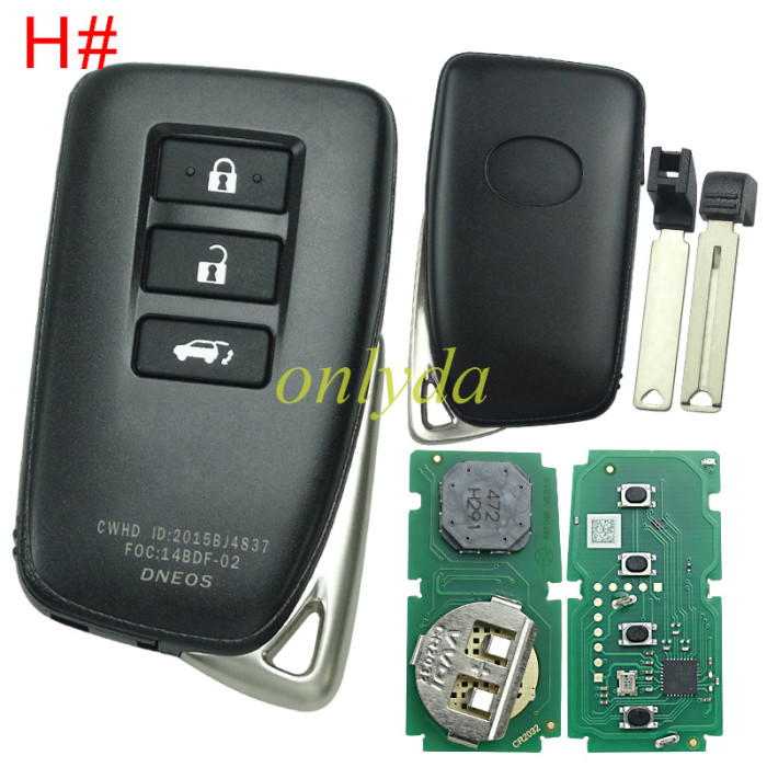 Xhorse XSTO01EN TOY.T for Toyota XM38 Smart Key with Key Shell Support 4D 8A 4A chip for Toyota Lexus pls choose key case style