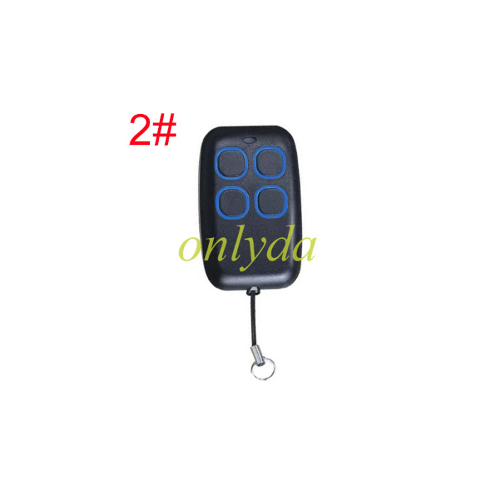 Face to Face remote 4 button with  433.92mhz/315mhz ， pls choose mhz .