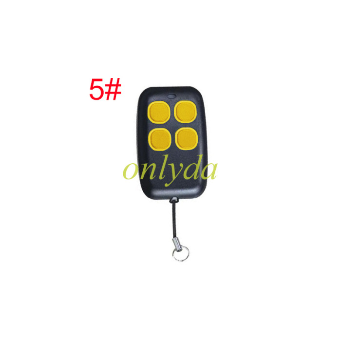 Face to Face remote 4 button with  433.92mhz/315mhz ， pls choose mhz .